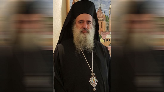 المطران عطا الله حنا رئيس اساقفة سبسطية للروم الارثوذكس في القدس