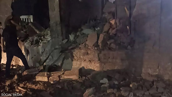 بالفيديو: سقوط صاروخ في طابا وإصابة 6 أشخاص