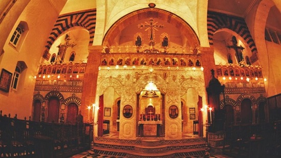 صلاة من اجل شهداء غزة ووقف الحرب بكاتدرائية القديس جاورجيوس بالاردن  