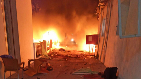 أضرار جسيمة في قاعدة بيرانيت الإسرائيلية جراء هجوم صاروخي لحزب الله 