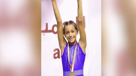 النيل الإنجيلي : الطالبة فرح أسامة دانيال تحصل على الميدالية البرونزية في بطولة كأس مصر للجمباز الفني