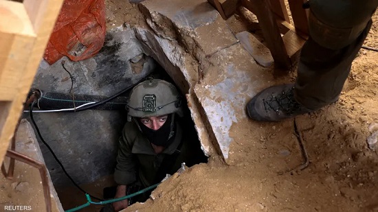 إسرائيل تعلن اكتشاف 800 فتحة لأنفاق أسفل غزة