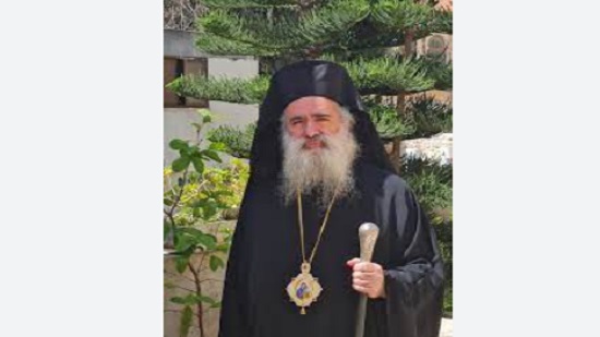 المطران عطا الله حنا رئيس اساقفة سبسطية للروم الارثوذكس في القدس