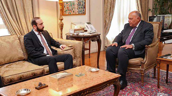 ميرزويان وزير خارجية أرمينيا فى زيارة لمصر وسوريا والإمارات والبحرين