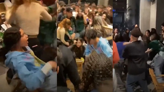 اشتباك عنيف بين فتيات داخل مقهى شهير في مصر.. والسلطات تحقق (فيديو)