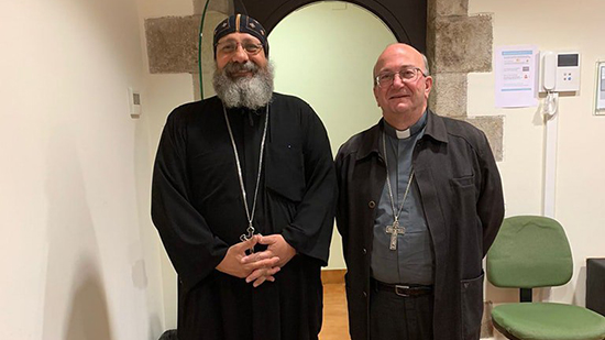 تهنئة الكنيسة القبطية في إسبانيا لأسقف سلسونة